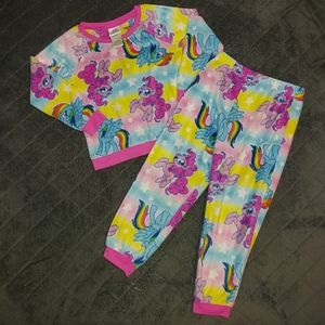 My Little Pony Winter Pajamas  4t
